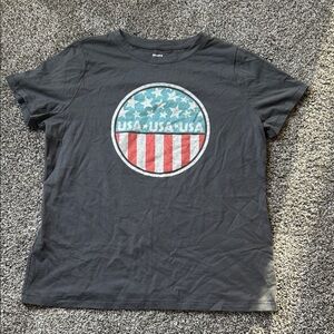 Sonoma Gray USA Graphic Tee